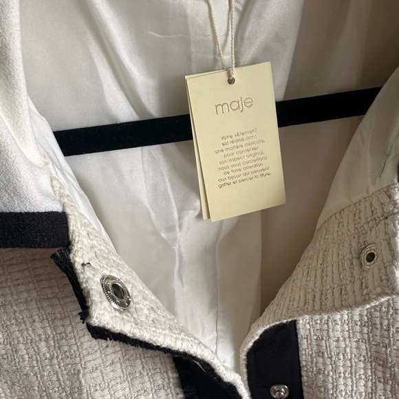 MAJE - Renalo cotton tweed New - Picture 9 of 17